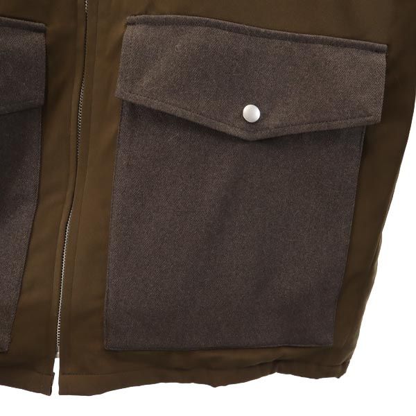 1/F イチエフ ファクトタム 長袖 ジップジャケット ブラウン系 FACTOTUM メンズ