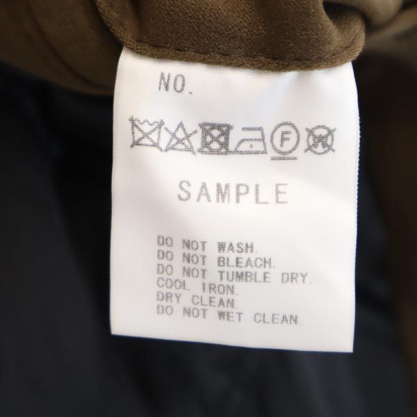 1/F イチエフ ファクトタム 長袖 ジップジャケット ブラウン系 FACTOTUM メンズ