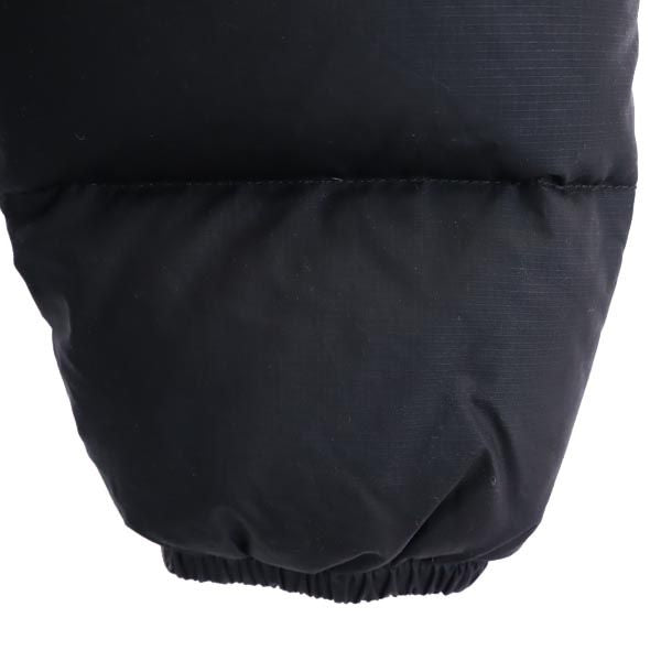 patagonia パタゴニア アウトドア 長袖 ダウンジャケット XL14 ブラック系 ロゴ キッズ