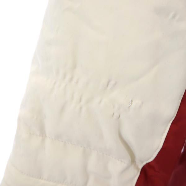 THE NORTH FACE ノースフェイス 長袖 中綿ジャケット S レッド系 ベンチレーション ロゴ レディース