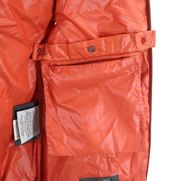 DUVETICA デュベティカ フード ダウンベスト 38 レッド系 レディース