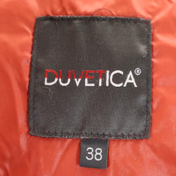 DUVETICA デュベティカ フード ダウンベスト 38 レッド系 レディース