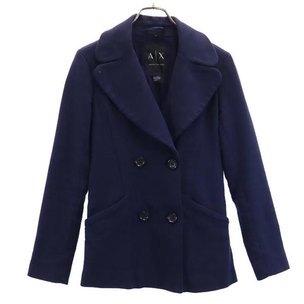 ARMANI EXCHANGE アルマーニエクスチェンジ テーラードジャケット XS ネイビー レディース
