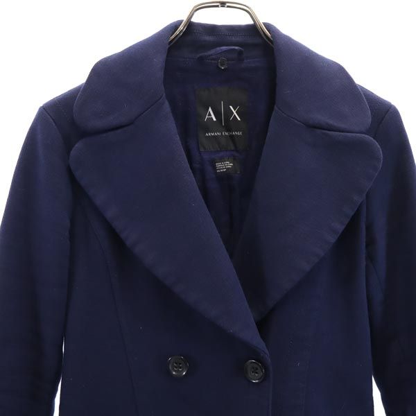 ARMANI EXCHANGE アルマーニエクスチェンジ テーラードジャケット XS ネイビー レディース