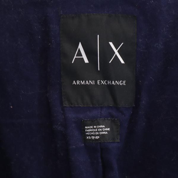 ARMANI EXCHANGE アルマーニエクスチェンジ テーラードジャケット XS ネイビー レディース