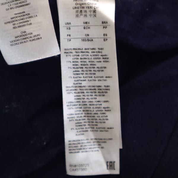 ARMANI EXCHANGE アルマーニエクスチェンジ テーラードジャケット XS ネイビー レディース