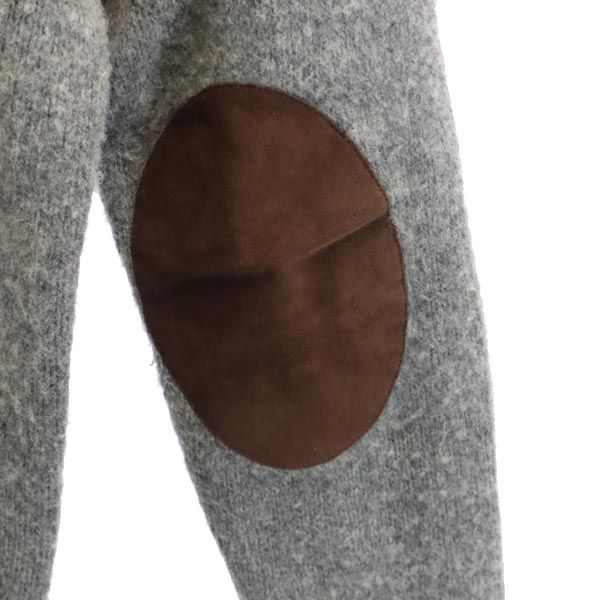 ポロラルフローレン 長袖 ウール100% ニット セーター M グレー POLO RALPH LAUREN メンズ