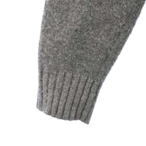 ポロラルフローレン 長袖 ウール100% ニット セーター M グレー POLO RALPH LAUREN メンズ