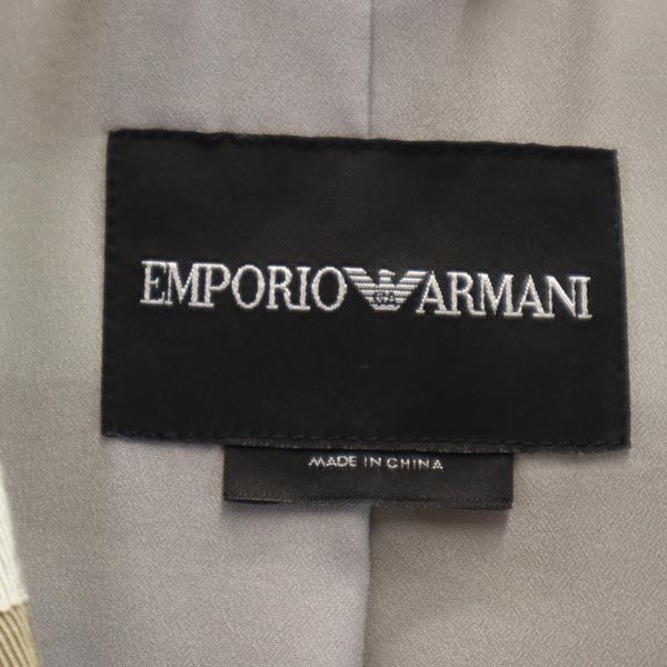 Emporio Armani エンポリオアルマーニ ボーダー柄 テーラードジャケット 42 レディース