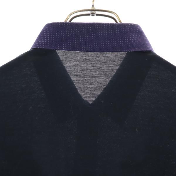 BALENCIAGA バレンシアガ イタリア製 長袖 シャツ L ブラック系 メンズ