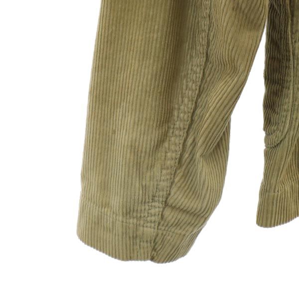 COMME des GARCONS コムデギャルソン シャツ フランス製 コーデュロイ テーラードジャケット XS ベージュ系 SHIRT メンズ