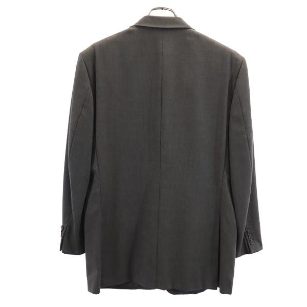 Aquascutum アクアスキュータム 日本製 毛100% テーラードジャケット グレー メンズ