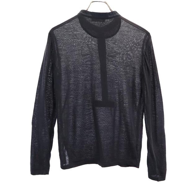 CELINE セリーヌ 長袖 カットソー M ブラック系 レディース