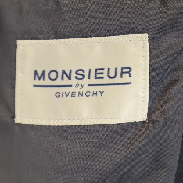 GIVENCHY ジバンシィ ウール100% テーラードジャケット 048B グレー MONSIEUR メンズ