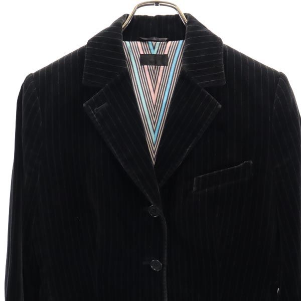 Paul Smith ポールスミス ベロア ジャケット 42 ブラウン系 レディース