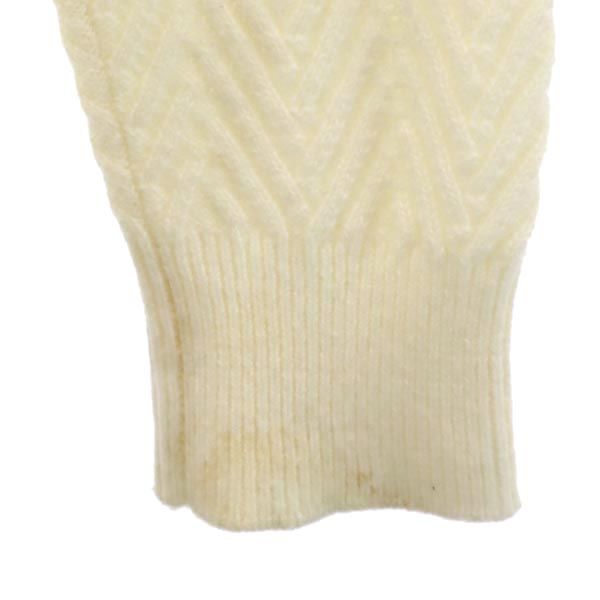 MACKINTOSH PHILOSOPHY マッキントッシュフィロソフィー 長袖 ウールブレンド ニット セーター 38 ホワイト メンズ