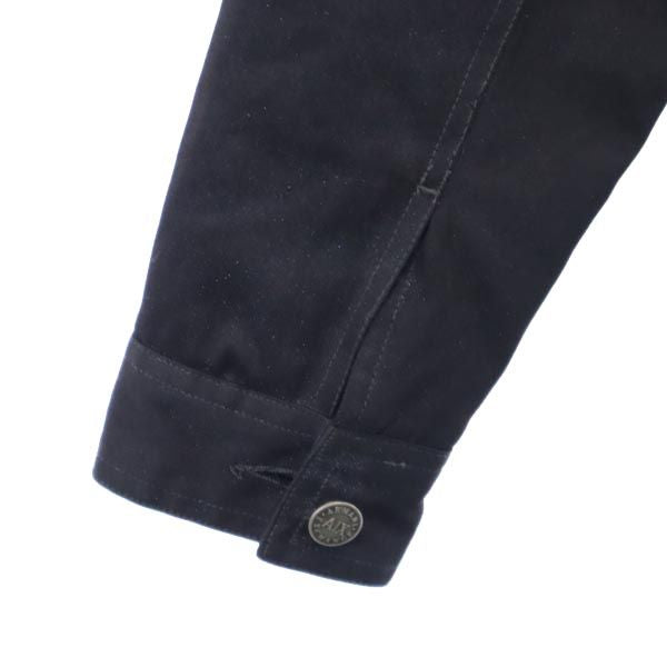 ARMANI EXCHANGE アルマーニエクスチェンジ 90s ファー襟付き オールド ジップジャケット S ダークグレー 裏キルティング素材 レディース