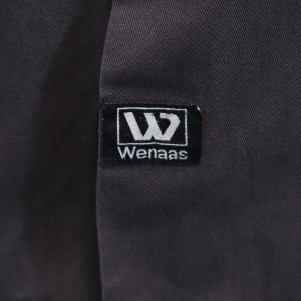 HALLIBURTON ワッペン 長袖 シャツ ネイビー ジャケット メンズ