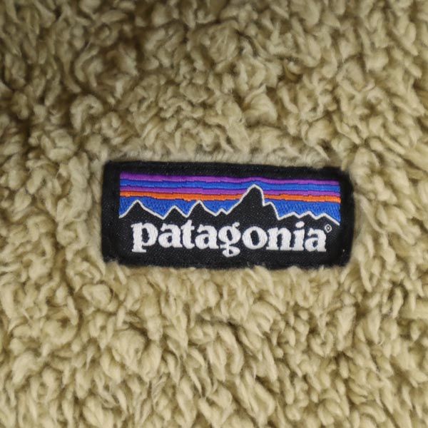 patagonia パタゴニア フード付き 65485 ボアジャケット M ベージュ キッズ