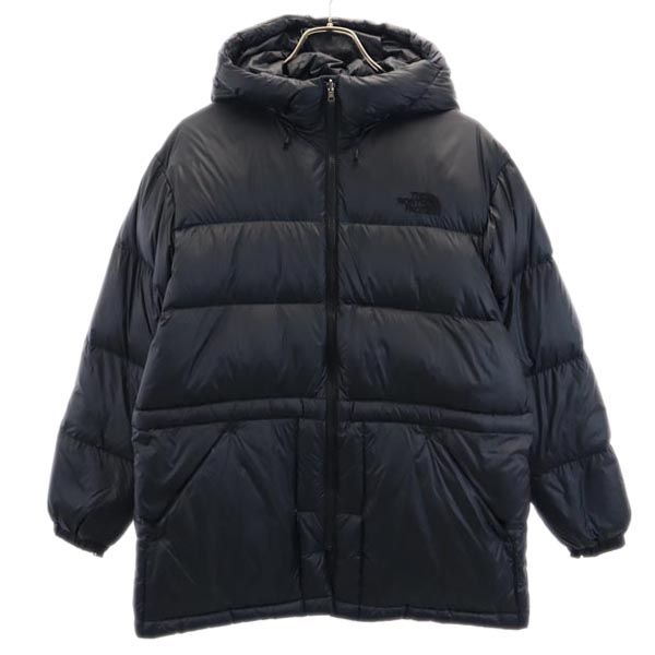 THE NORTH FACE ノースフェイス NPW62131 アウトドア ダウンジャケット M ブラック系 ロゴ レディース