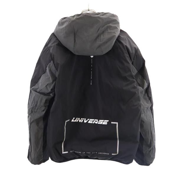 AAPE エーエイプ リバーシブル ダウンジャケット XL ホワイト系 A BATHING APE ロゴ メンズ