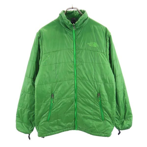 THE NORTH FACE ノースフェイス アウトドア NP61207 中綿 ナイロンジャケット L グリーン インナー メンズ