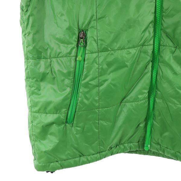 THE NORTH FACE ノースフェイス アウトドア NP61207 中綿 ナイロンジャケット L グリーン インナー メンズ
