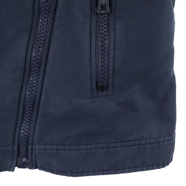 A.P.C. アーペーセー フランス製 ライダースジャケット 38 ネイビー レディース