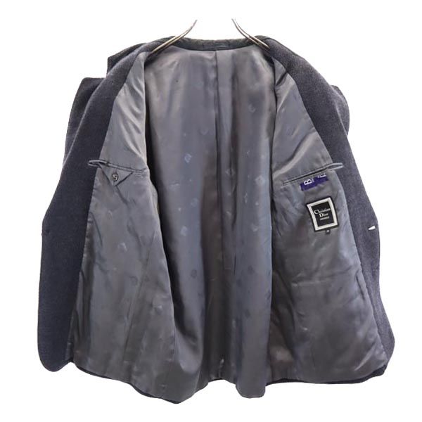 Christian Dior クリスチャンディオール テーラードジャケット M ダークグレー メンズ