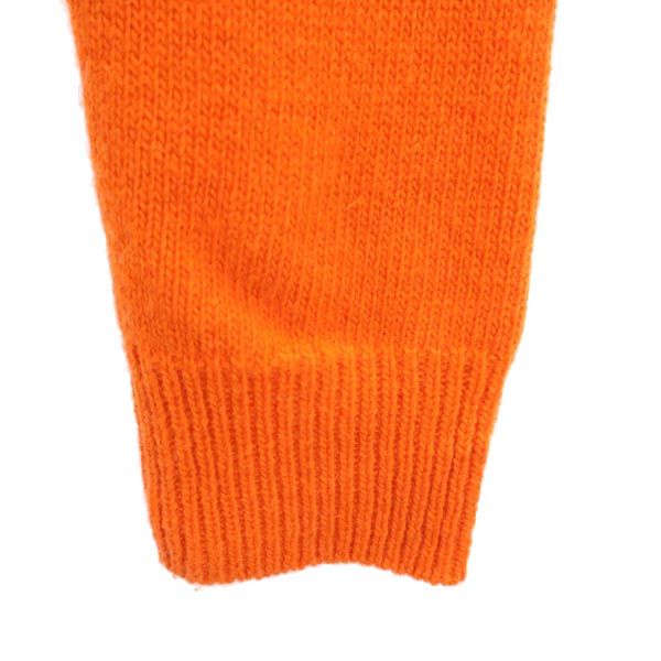 MARC BY MARC JACOBS マークバイマークジェイコブス ウール100% 長袖 セーター ニット XS オレンジ レディース