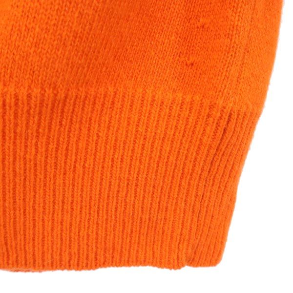 MARC BY MARC JACOBS マークバイマークジェイコブス ウール100% 長袖 セーター ニット XS オレンジ レディース