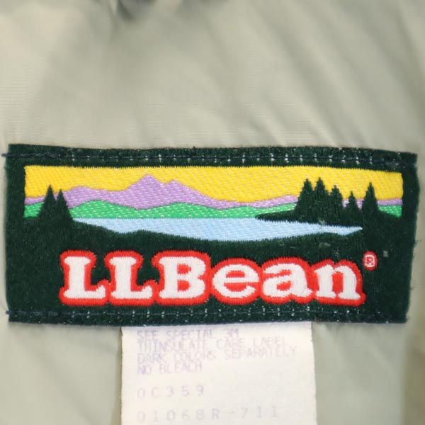 エルエルビーン アウトドア ナイロン 中綿ジャケット M パープル L.L.Bean レディース