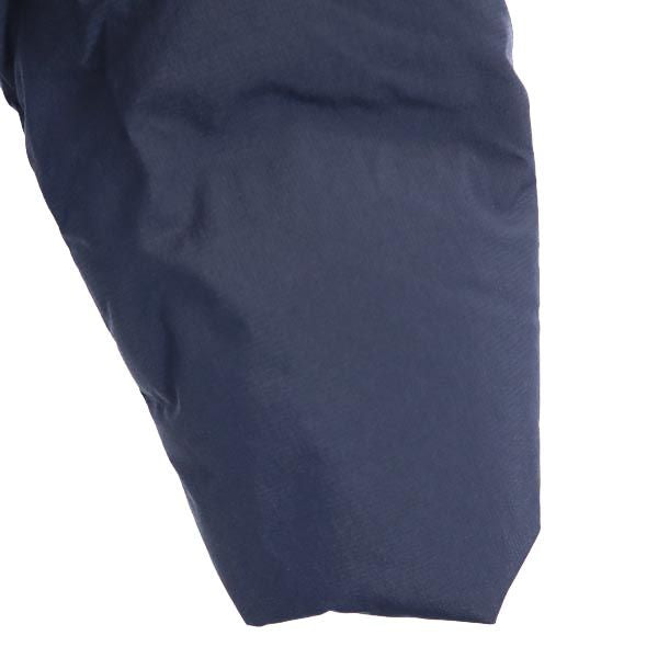 UNIQLO ユニクロ シームレス ダウンジャケット S ネイビー フード メンズ