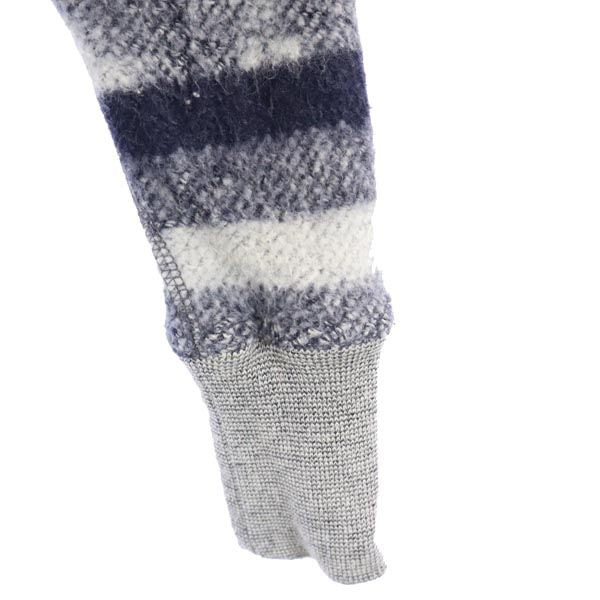 Ron Herman ロンハーマン 総柄 長袖 ニット ワンピース XS ブルー系 レディース