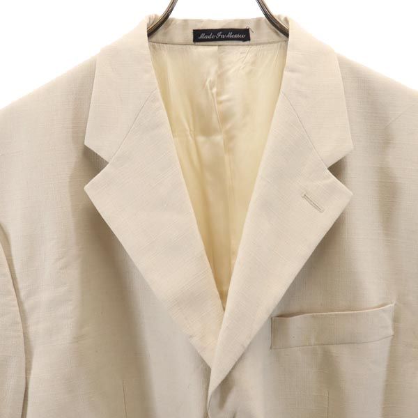 CHAPS チャップス リネンブレンド テーラードジャケット ベージュ メンズ