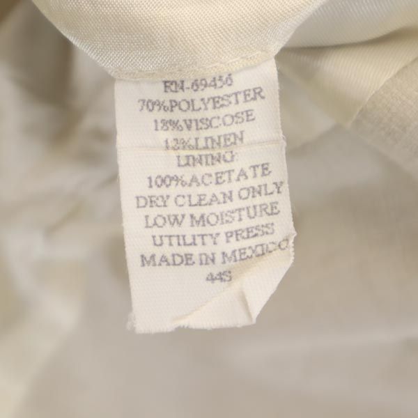 CHAPS チャップス リネンブレンド テーラードジャケット ベージュ メンズ