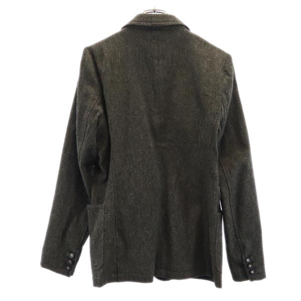 DENHAM デンハム ウール100% テーラードジャケット S カーキ系 メンズ