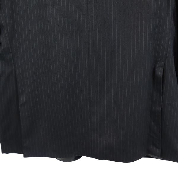 CHAPS チャップス ストライプ ウール100% テーラードジャケット ネイビー系 メンズ