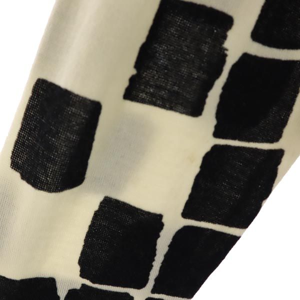 marimekko マリメッコ ウール100% 総柄 長袖 ニット ワンピース S パープル系 レディース