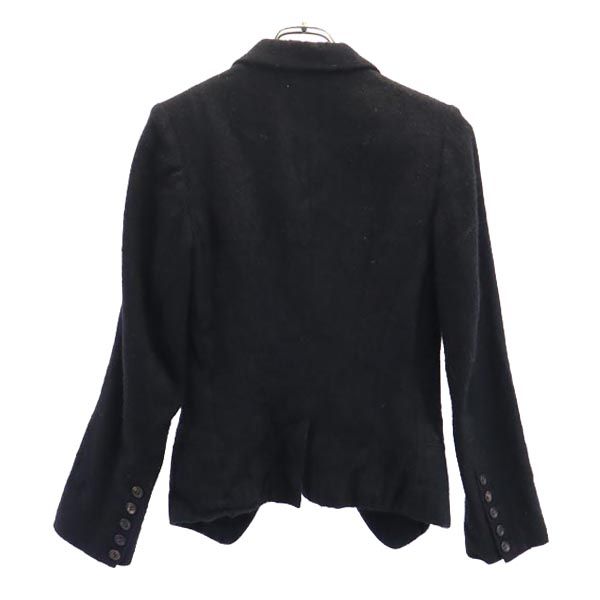 Yohji Yamamoto ヨウジヤマモト リネン混 ジャケット ブラック系 レディース