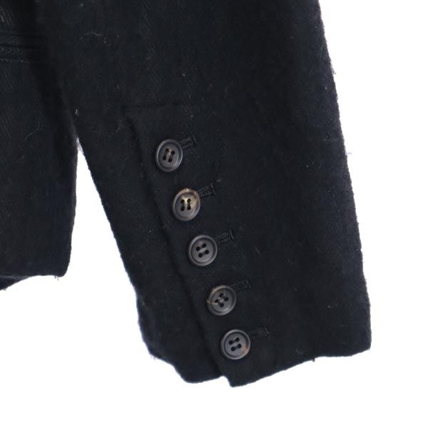 Yohji Yamamoto ヨウジヤマモト リネン混 ジャケット ブラック系 レディース