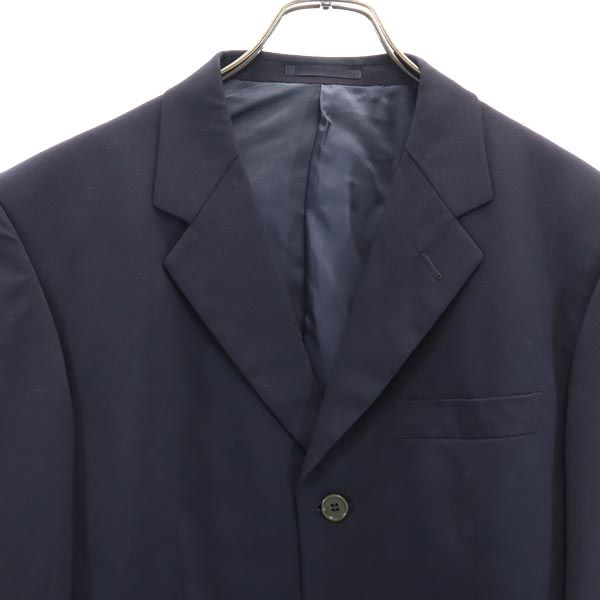Paul Smith ポールスミス 日本製 ウール100% テーラードジャケット M ネイビー メンズ