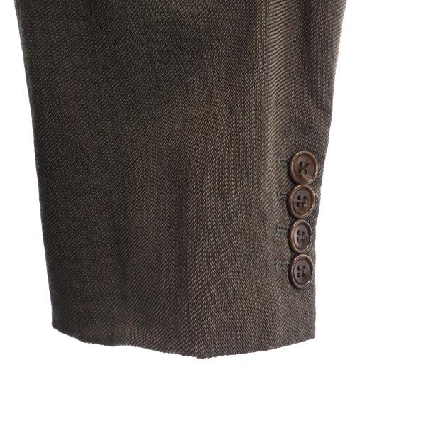 Calvin klein カルバンクライン 90s USA製 ウール オールド テーラードジャケット 42 ブラウン ブレザー メンズ