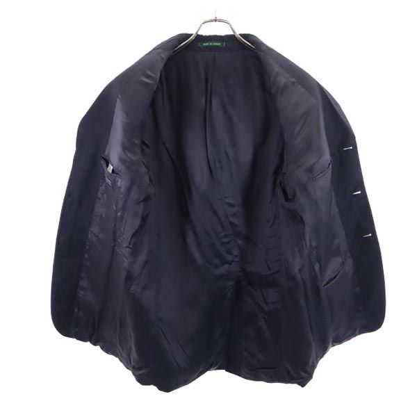 Polo University Ralph Lauren ポロユニバーシティ ラルフローレン カナダ製 カシミヤブレンド テーラードジャケット 38 ネイビー ブレザー メンズ