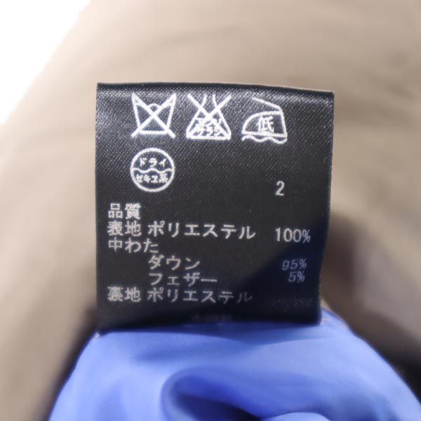 Paul Smith ポールスミス ブラック ダウンジャケット 2 ベージュ系 BLACK レディース