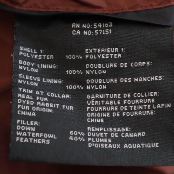 MARC NEW YORK BY ANDREW MARC マークニューヨークバイアンドリューマーク 長袖 ダウンジャケット XL レッド系 フード メンズ