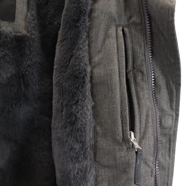 Tna ティーエヌエー 長袖 ダウンジャケット L グレー系 フード メンズ