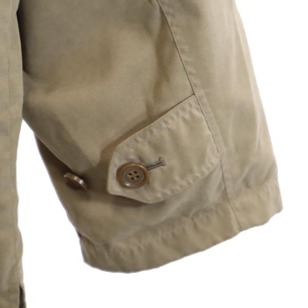 ジャケット M ベージュ 収納型フード メンズ