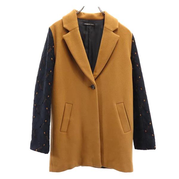 VIVIENNE TAM ヴィヴィアンタム 日本製 長袖 ウールジャケット 1 ブラウン系 ウール100% レディース