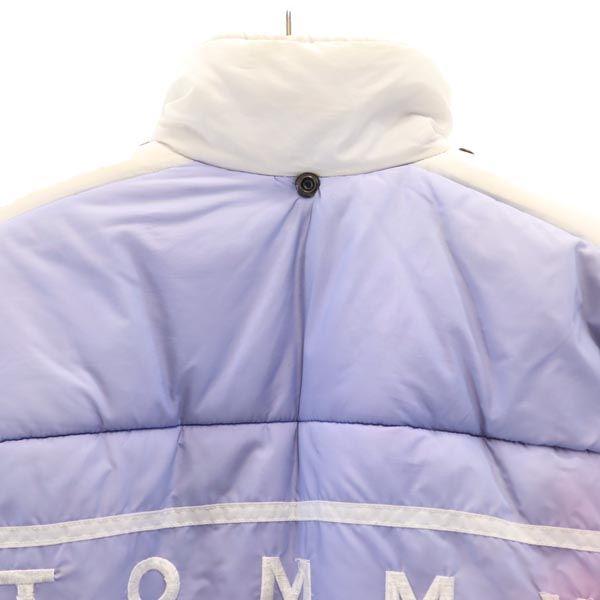 TOMMY HILFIGER トミーヒルフィガー 90s オールド 中綿ジャケット XL ブルー×白×赤 メンズ